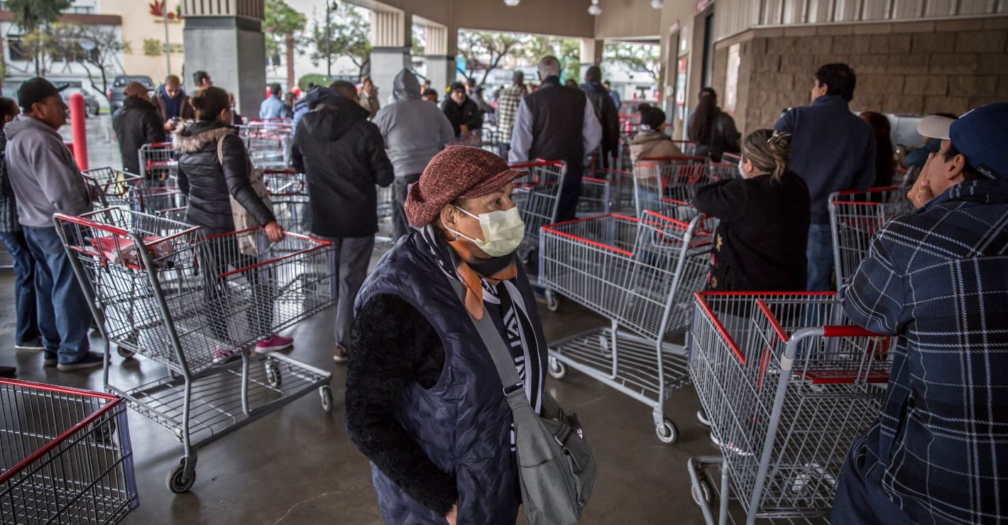 Outrage as anti-vaxxer is filmed licking grocery store surfaces in bid to boost immune system