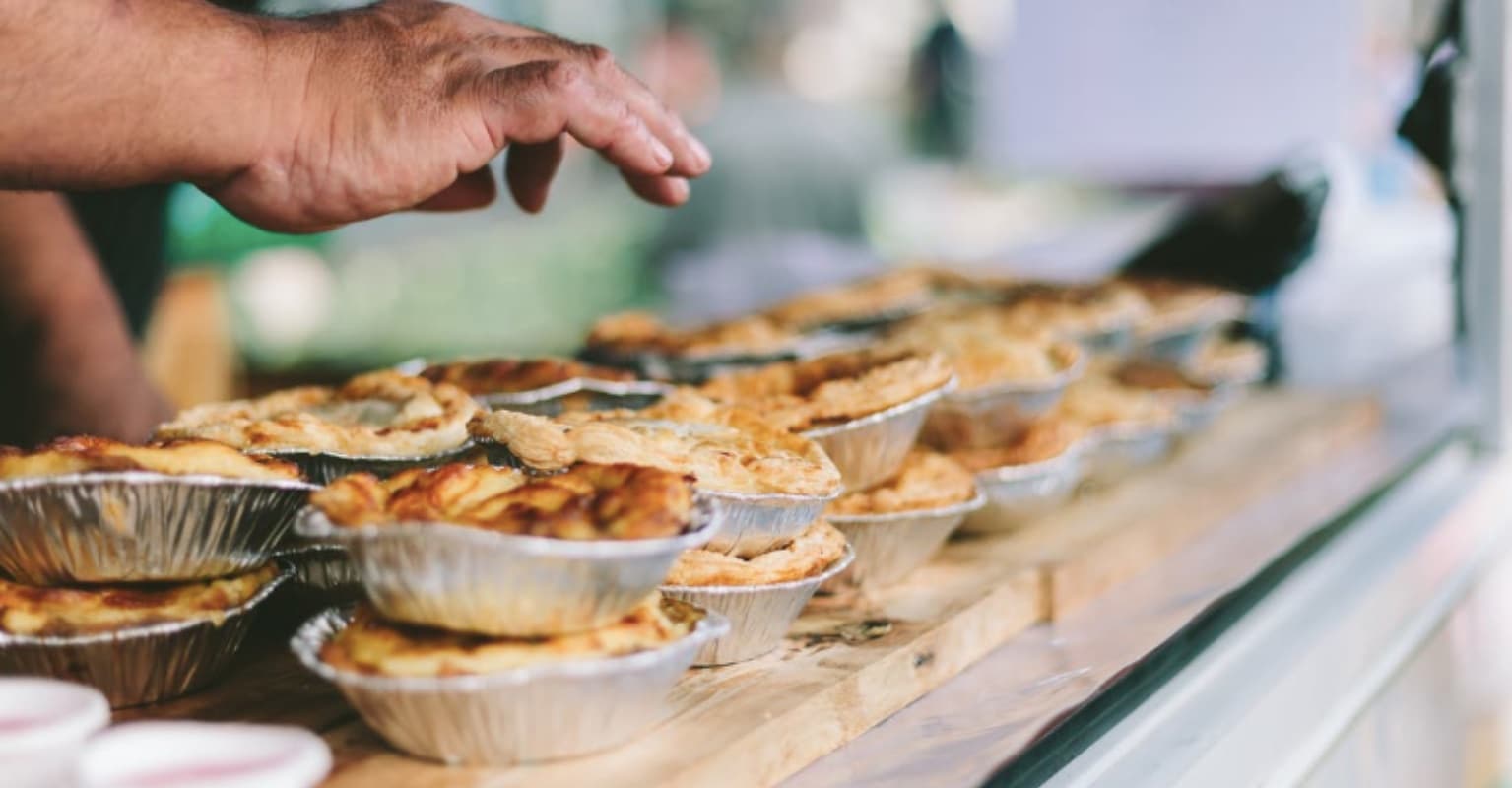 Great-great grandma bakes hundreds of pies to feed hungry kids