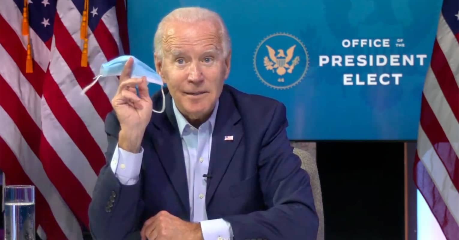 Biden says he will join Obama, Bush, and Clinton in getting a public Covid-19 vaccination