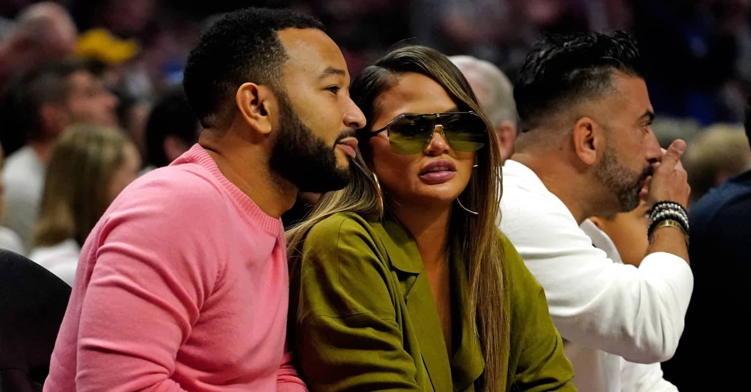 Chrissy Teigen reacts to being the only celebrity followed by Biden's @POTUS Twitter account