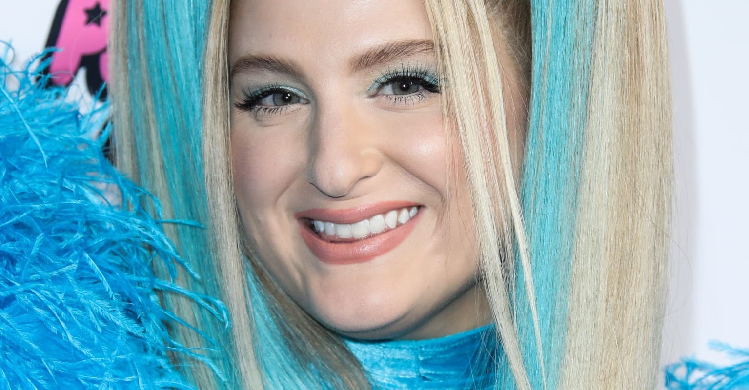 Meghan Trainor shares adorable first picture of baby son Riley on Valentine's Day