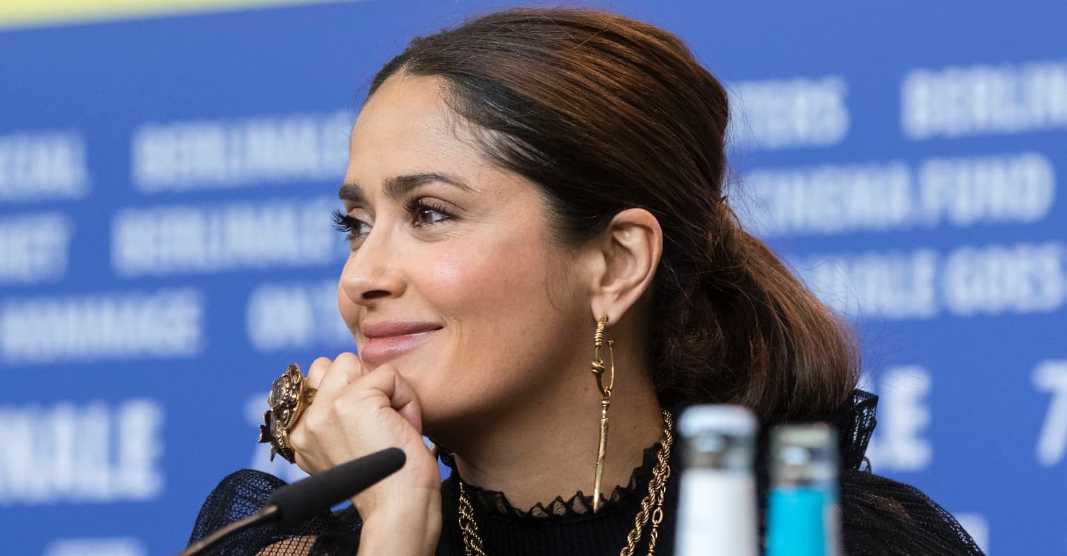 Salma Hayek, 54, posts age-defying bikini selfie to Instagram