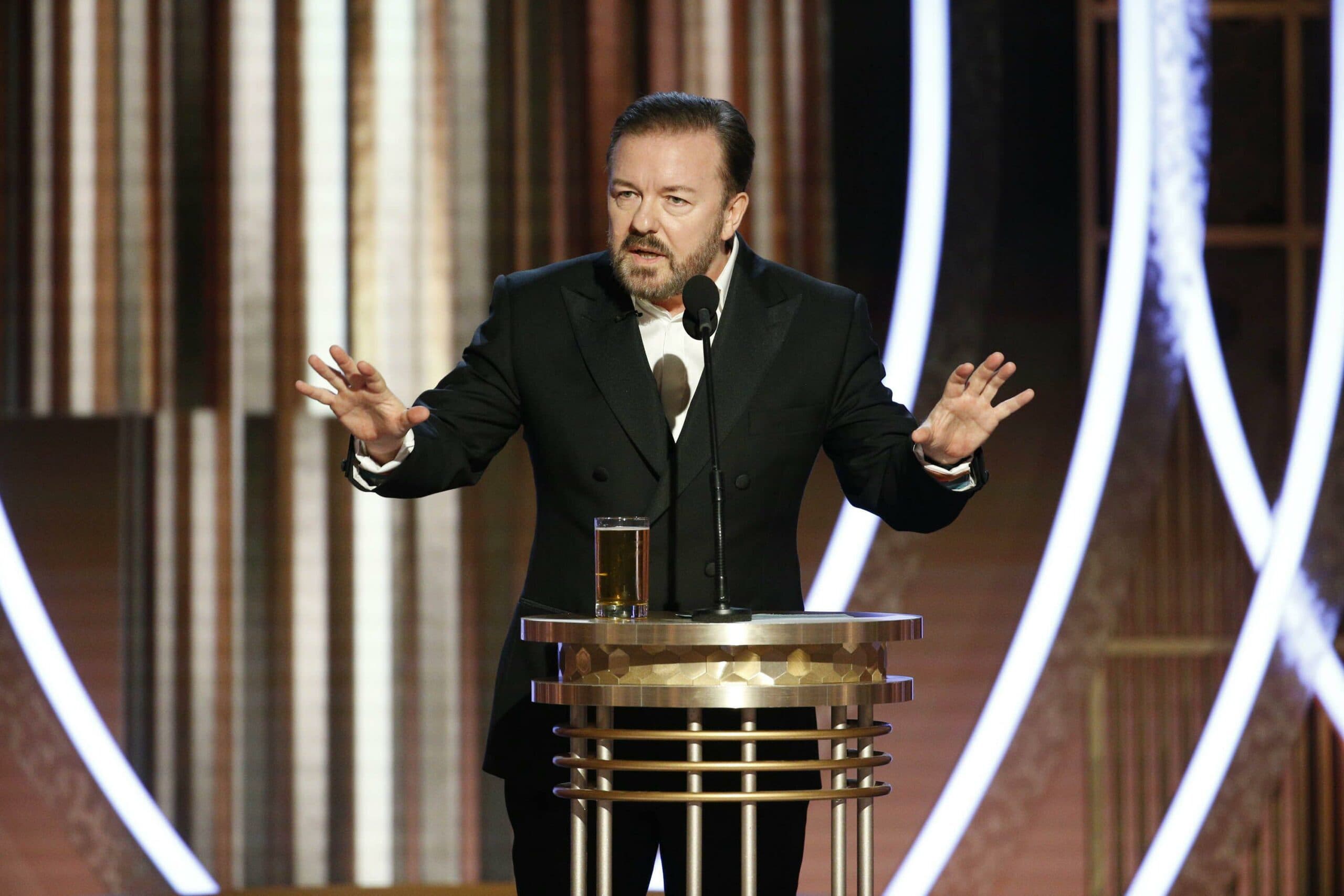 Ricky Gervais' video trolling The Oscars gets more views than the actual Oscars