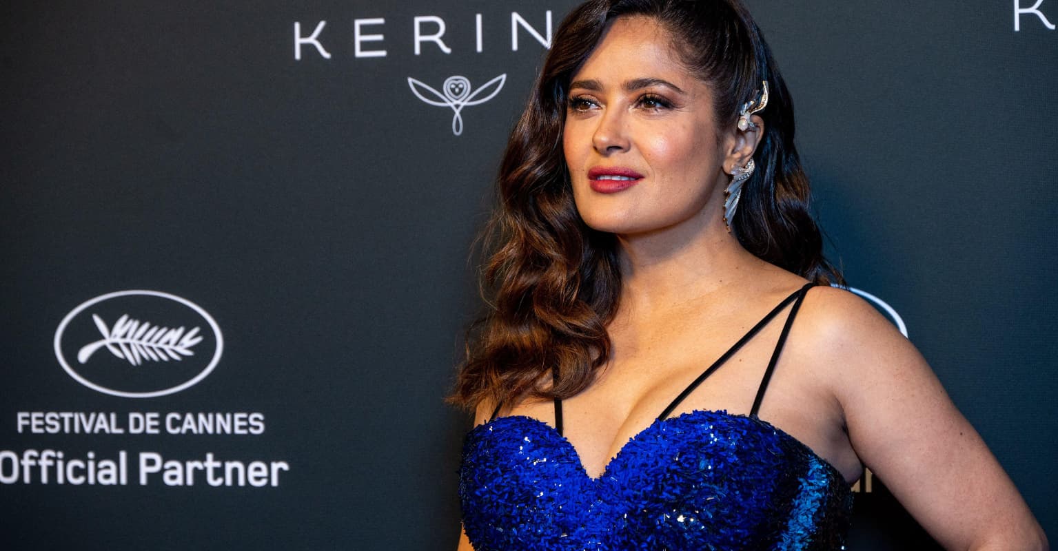 Salma Hayek celebrates 55th birthday in swimsuit post - but fans refuse to believe her age