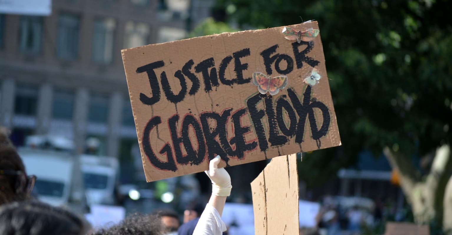 Statue of George Floyd vandalized just days after being unveiled