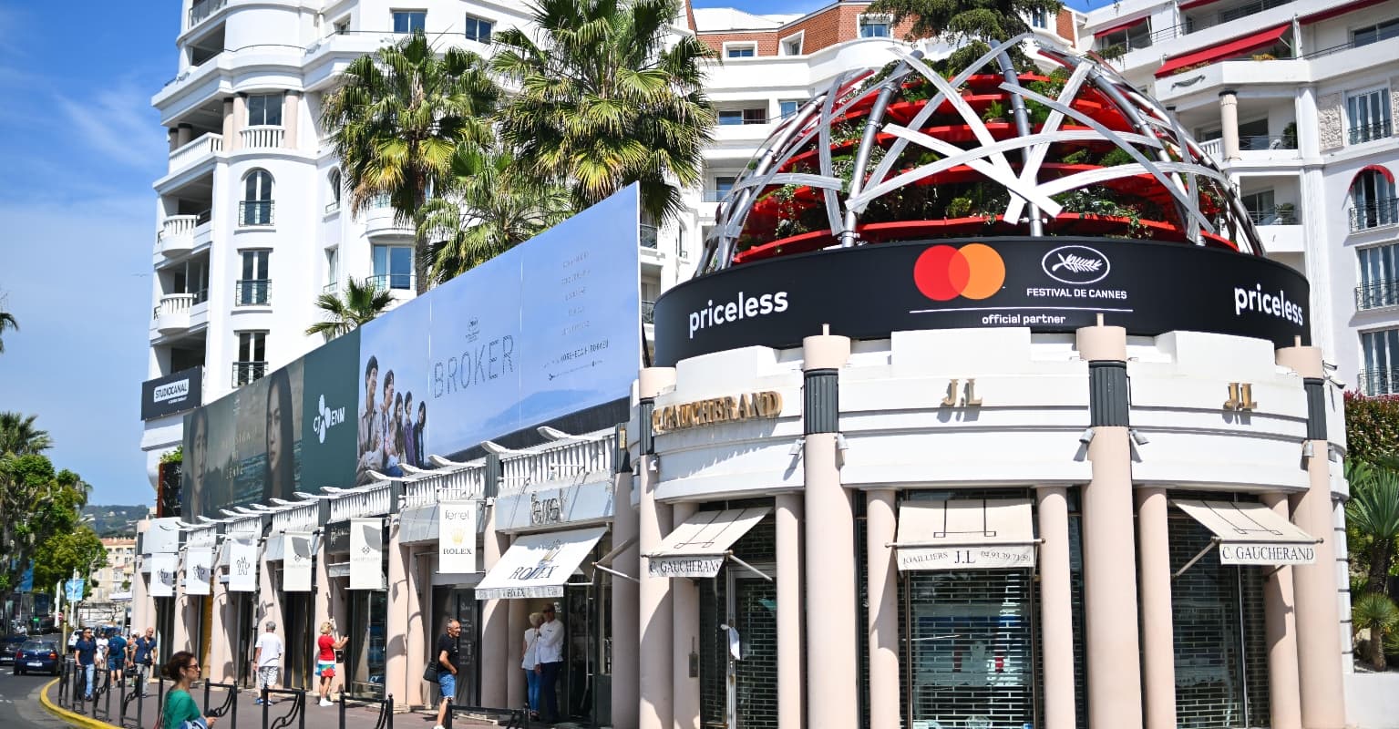 Topless woman storms Cannes red carpet to protest sexual violence in Ukraine