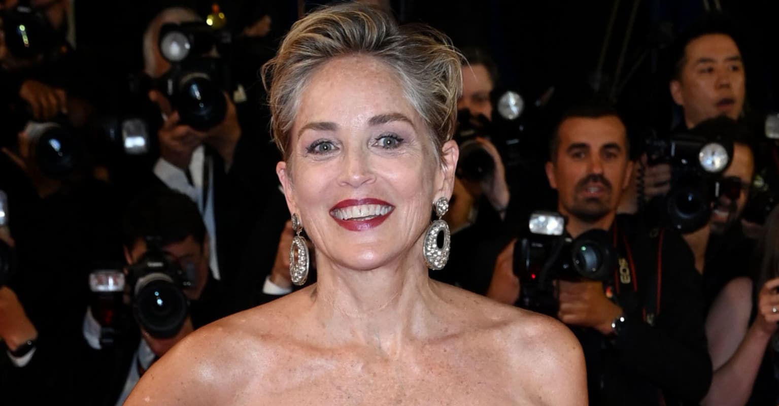 Sharon Stone is hailed as a 'goddess' after posting topless pic at 64