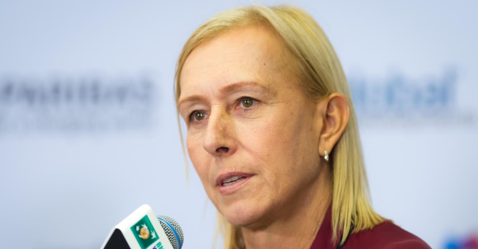 Tennis champ Martina Navratilova shares heartbreaking cancer diagnosis