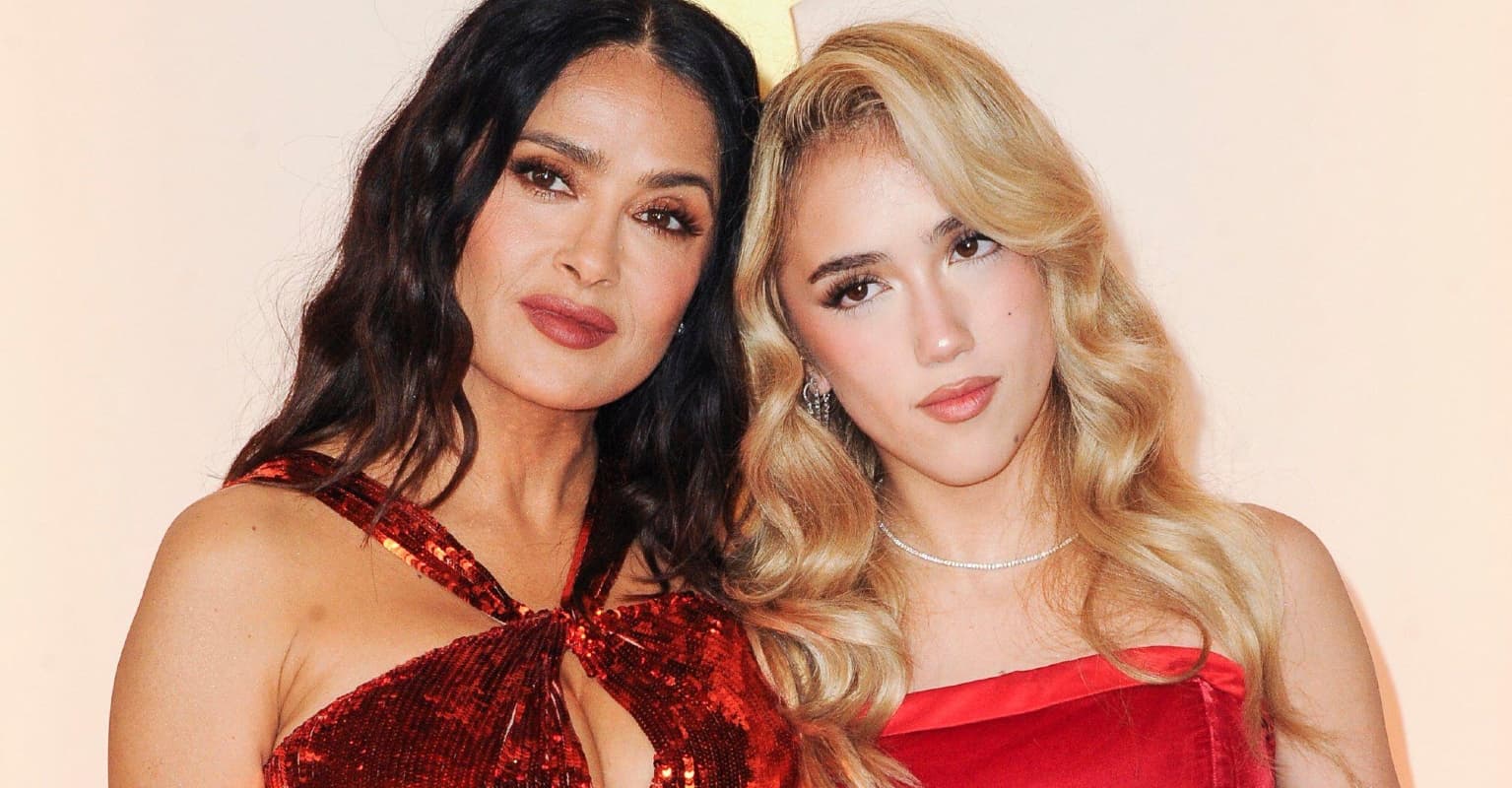 Salma Hayek's 15-year-old daughter wears her mom's 1997 dress to the Oscars