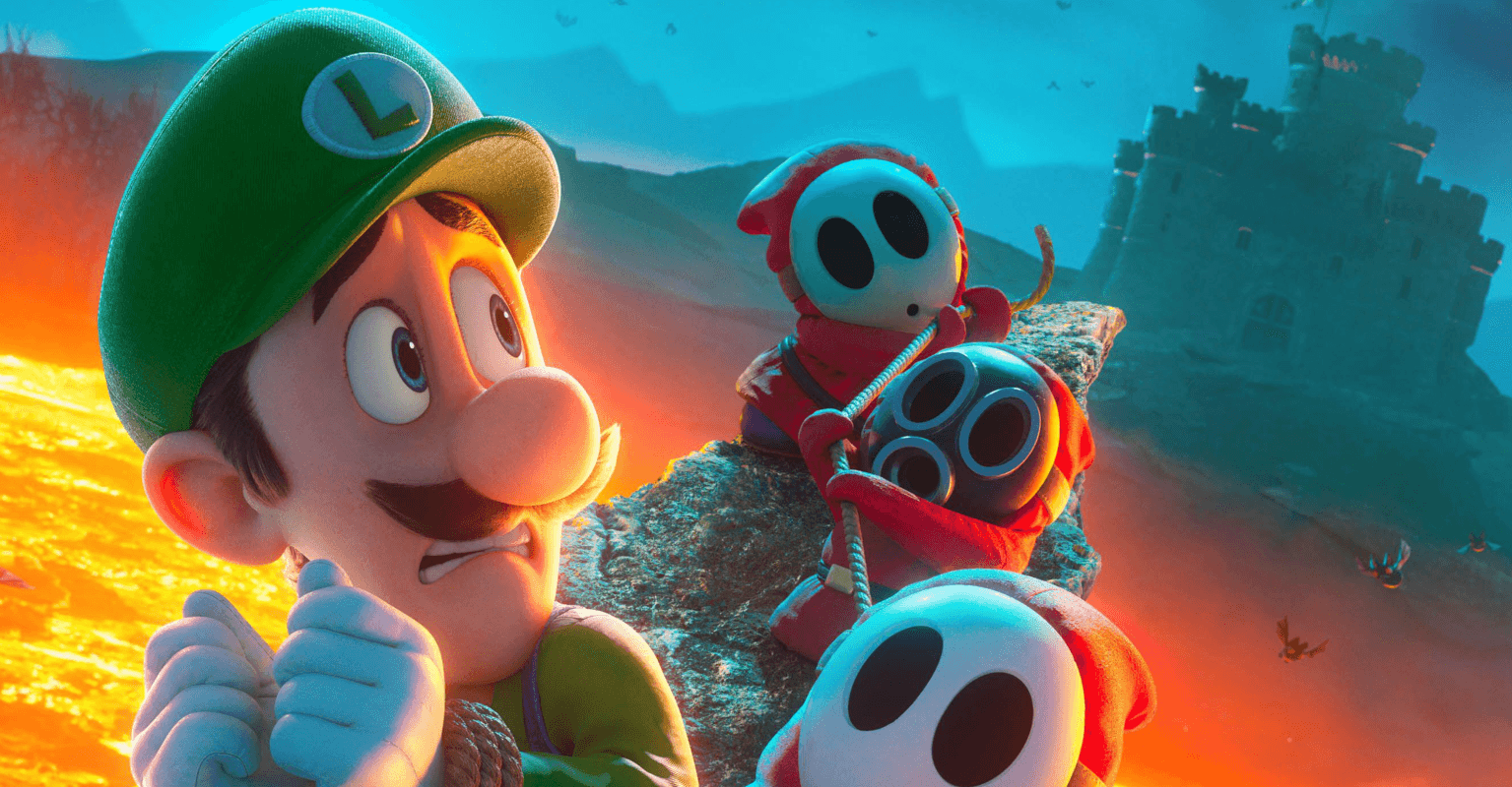 People are thirsting over Luigi in the new 'The Super Mario Bros. Movie'