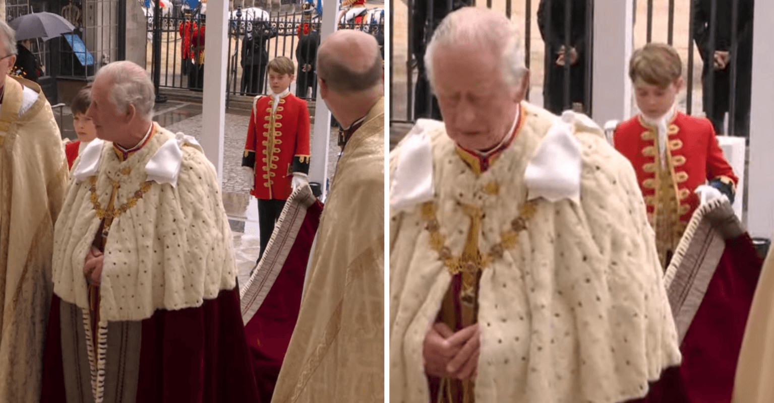 Viewers praise Prince George as he acts as Page of Honor for grandfather King Charles III