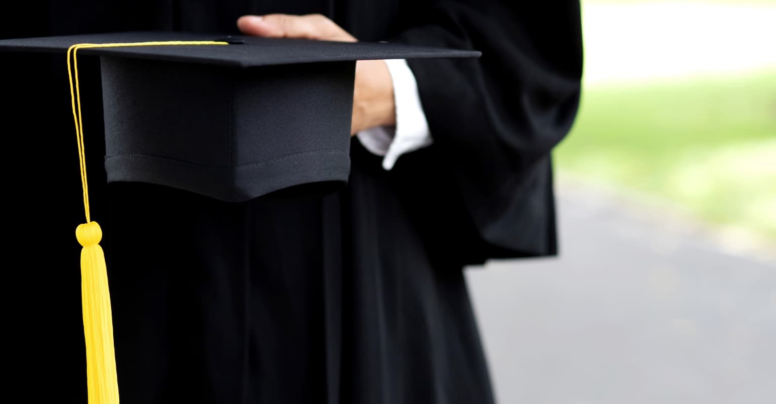 College student speaks out after grabbing microphone to vent her anger at graduation